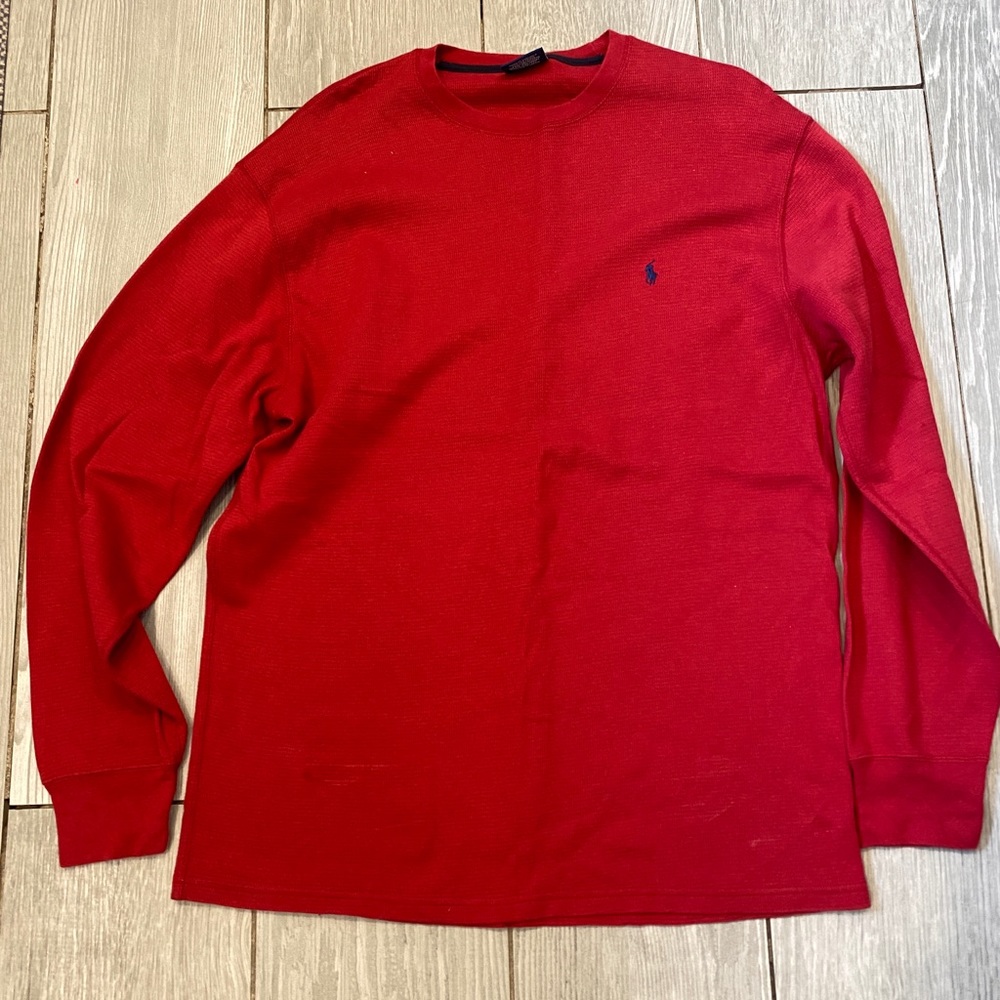 Ralph Lauren long sleeve thermal style shirts (lot of 2)